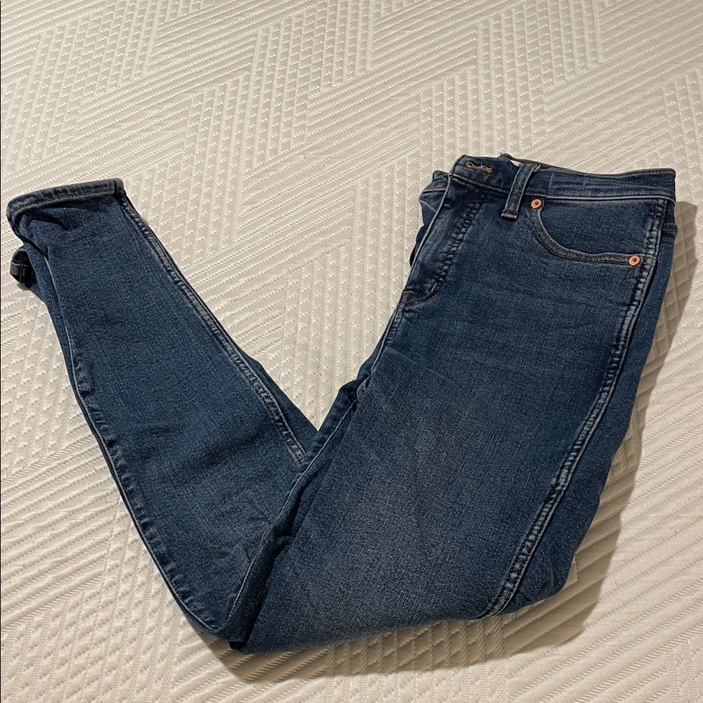 Madewell 10” high rise skinny Denim Jeans